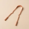 Copper tongue scraper
